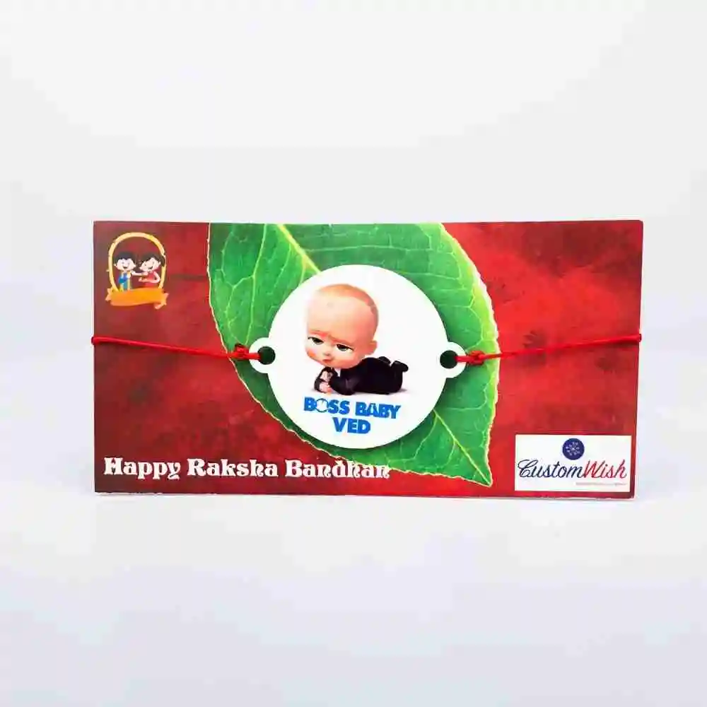Custom Boss Baby Rakhi for Kids